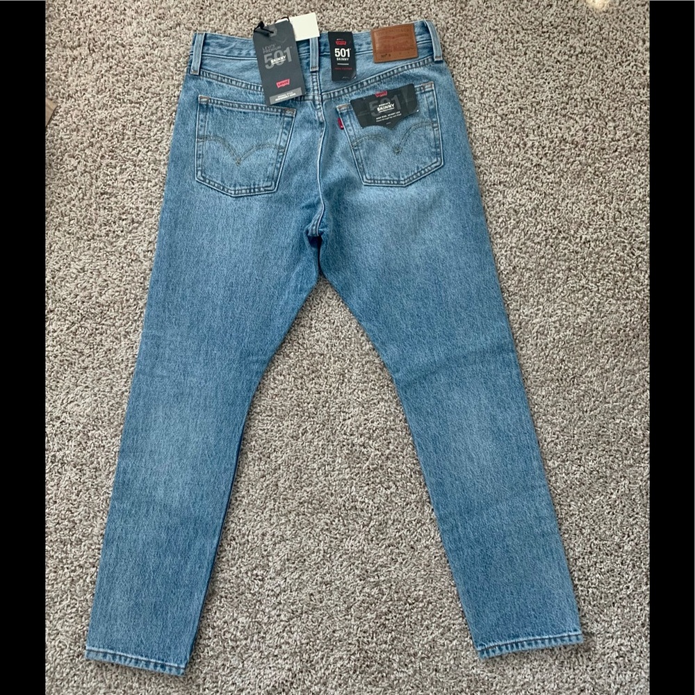 Sold! Levi’s 501 Icon Button Fly High Rise Premium Jean - Picture 6 of 8